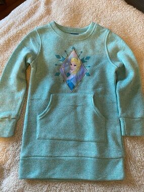 Disney frozen toddler girls tunic sweatshirt